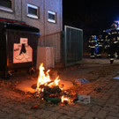 Mistkübel brannte in Maria Enzersdorf