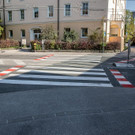 Neue Markierung bei Zebrastreifen