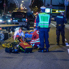 Münchner Bundesstraße: Moped contra Pkw