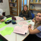 Impressionen der Lesespurgeschichten in der Mittelschule Schruns Grüt