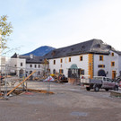 Aufräumarbeiten auf der Festung