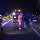Unfall auf A14 bei Dornbirn-Süd 