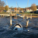 Erhebliche Sturmschäden auf Seen