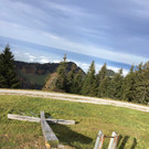 Gipfelkreuz Maiensäss - Opfer des Sturms