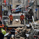 Häuser in Marseille eingestürzt