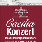 Cäciliakonzert Sonnenberger Harmoniemusik Nüziders