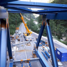Neue Salzachbrücke am Pass Lueg