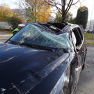 Bilder zum Unfall in Lochau