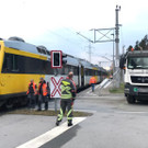 Montafohnerbahn kollidiert mit Lkw