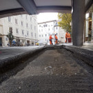 Sanierungsarbeiten am Bürgerspitalplatz 