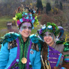 Faschingsbeginn Klostertaler Rutschifenggen Guggamusik Corinna und Melanie _1_.jpg