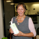 Essbare Hautpflege in der Bibliothek