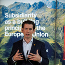 Eröffnung der Subsidiaritätskonferenz mit Sebastian Kurz im Festspielhaus Bregenz