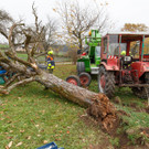 Traktorunfall in Schlins