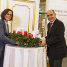 Christbaum im Parlament