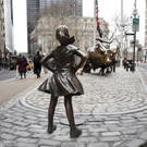 "Fearless Girl" in New York