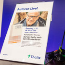 Lesung & Signierstunde mit Konstantin Wecker - Thalia Wien - W3 - 01.12.2018