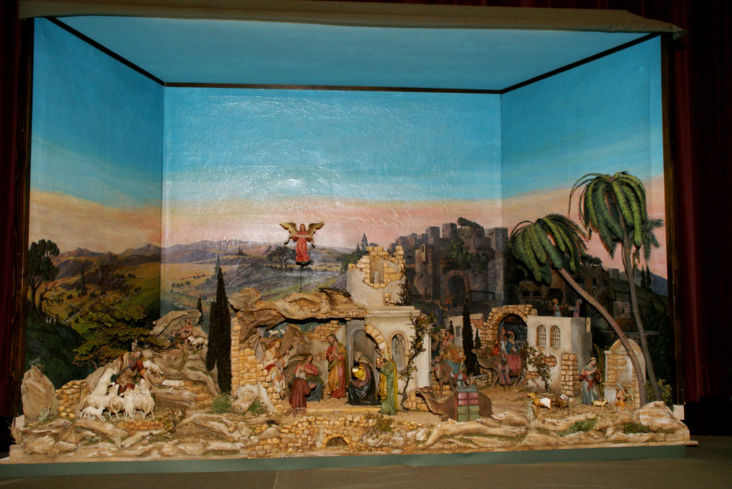 Diese Krippe kommt ins Vereinsheim.JPG