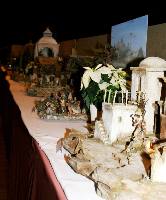 Rund 85 Krippen wurden im Reichshofsaal ausgestellt.JPG