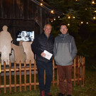 Neue Gestaltung der Götzner Dorfkrippe Advent 2018