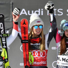 Damen-Super-G in St. Moritz