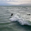 Wellenreiten auf dem Bidensee
