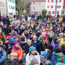 Sonntagsdemo auf dem Salomon-Sulzer-Platz