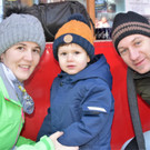 Happy Nikolaus am Garnmarkt