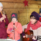 Wegkreuzweihe und Advent im Wald 