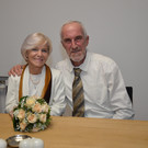 Marianne Wriesnegger und Linus Feistenauer feierten ihre standesamtliche Trauung.