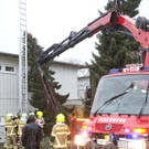 Rankweil: Baum gegen Haus geschleudert