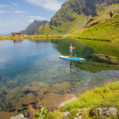 Stand Up Paddeln auf dem Kälbersee