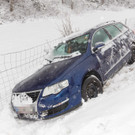 Unfall auf der A14 - 24-Jähriger landet mit Auto im Graben
