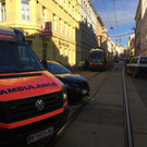 Autokollision in Hernals