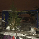 Wohncontainer brannte aus