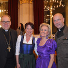 Tirolerball 2019_Bischof Hermann Glettler_ Sonja Ledl-Rossmann_ Elisabeth G__rtler_ Anton Faber _von links__Foto Die Eventfo.jpg