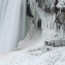 So sehen die gefrorenen Niagara-Fälle  aus