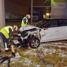 Bilder des Verkehrsunfalls