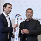 Arnold Schwarzenegger auf Wien-Besuch