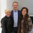 Marianne Fraiener, Hanno Fuchs und Adriane Vonbank