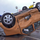 Pkw-Kollision in Traiskirchen: Bilder des Unfalls