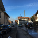 Gartenlaube in Dornbirn in Brand