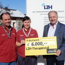 Großzügige Spenden für das LZH Dornbirn