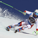 Ski alpin Abfahrt Damen in Crans Montana