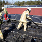 Feldkirch: Photovoltaikanlage in Brand