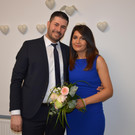 Dersm Haoul und Yasir Ali aus Syrien haben geheiratet.