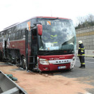 Bus-Unfall auf der Südautobahn (A2)
