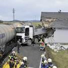 Lkw stieß in OÖ mit Zug zusammen