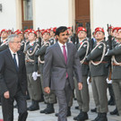 Emir von Katar in Wien