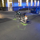 Verkehrsunfall in Wien-Hernals: Bilder der Unfallstelle
